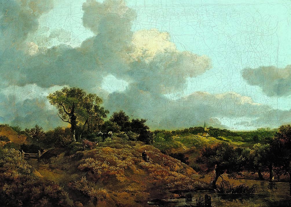 Wooded Landscape with Herdsman Seated