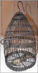 I inherited this Victorian style 7' tall bird cage, is anyone