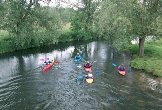 Canoes on the Stour